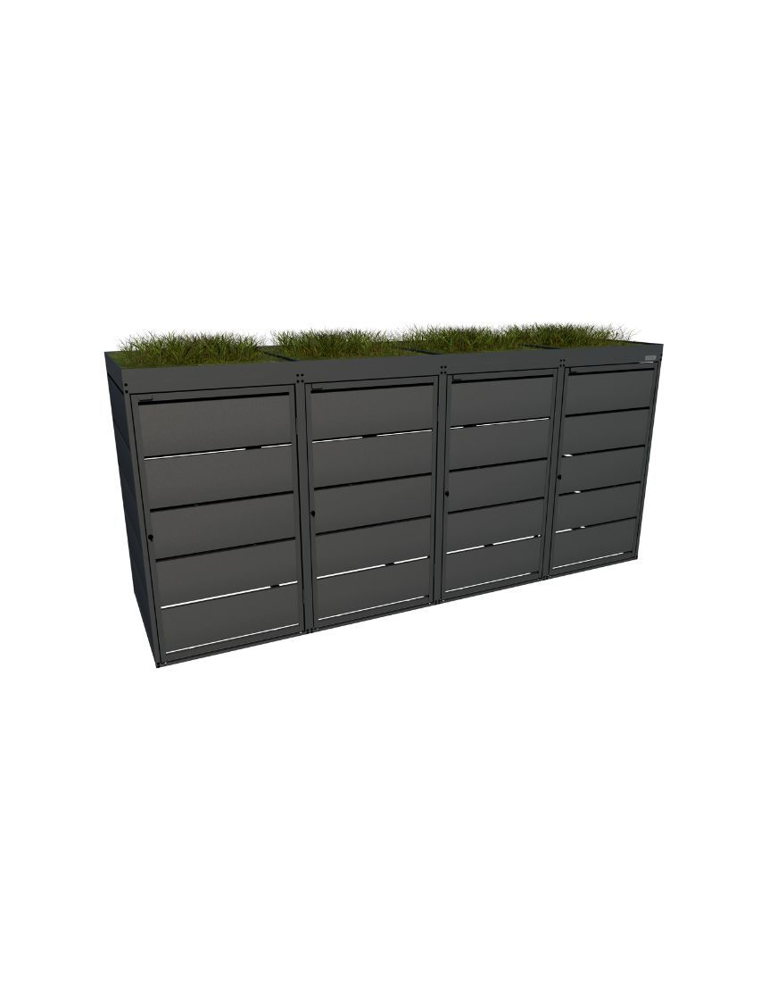 Bin Store Modbin URBAN 4x 240L