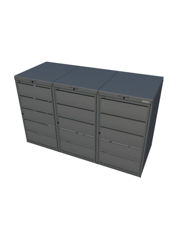 Bin Store Modbin URBAN 3x 240L