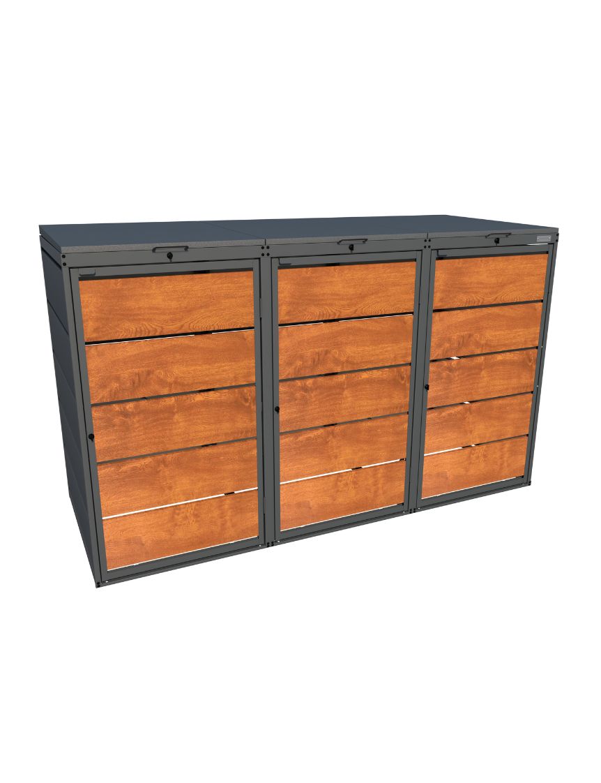 Bin Store Modbin OAK 3x 240L