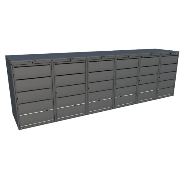 Bin Store Modbin URBAN 6x 240L